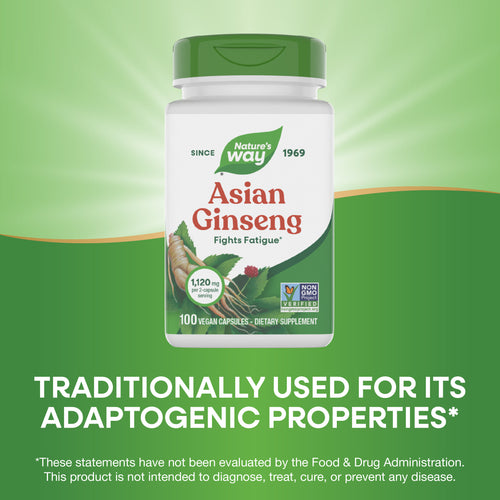 Nature's Way® | Asian Ginseng Sku:13300