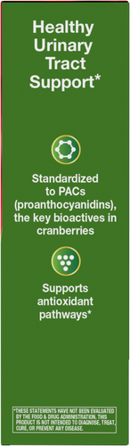 Nature's Way® | CranRx BioActive Cranberry - right side of pack Sku:15289