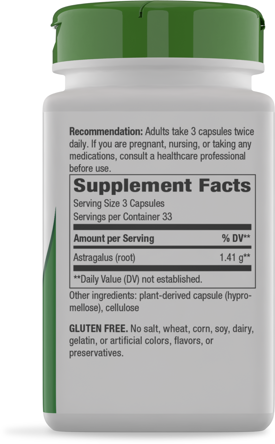 <{%MAIN10_10180%}>Nature's Way® | Astragalus Root - right side of pack