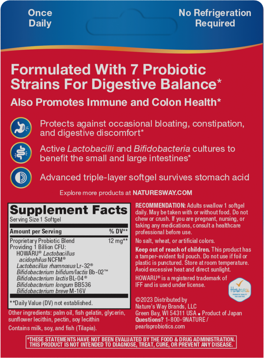 <{%MAIN3_04363%}>Nature's Way® | Probiotic Pearls® Complete