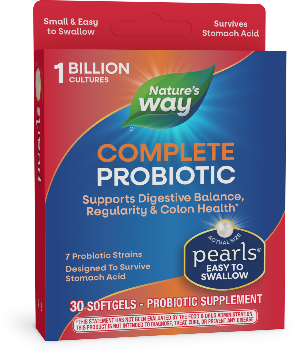 <{%PRIMARY_04363%}>Nature's Way® | Probiotic Pearls Complete, 30 softgels