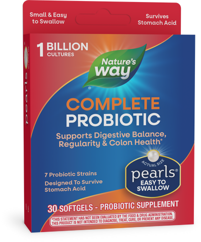 <{%PRIMARY_04363%}>Nature's Way® | Probiotic Pearls Complete, 30 softgels