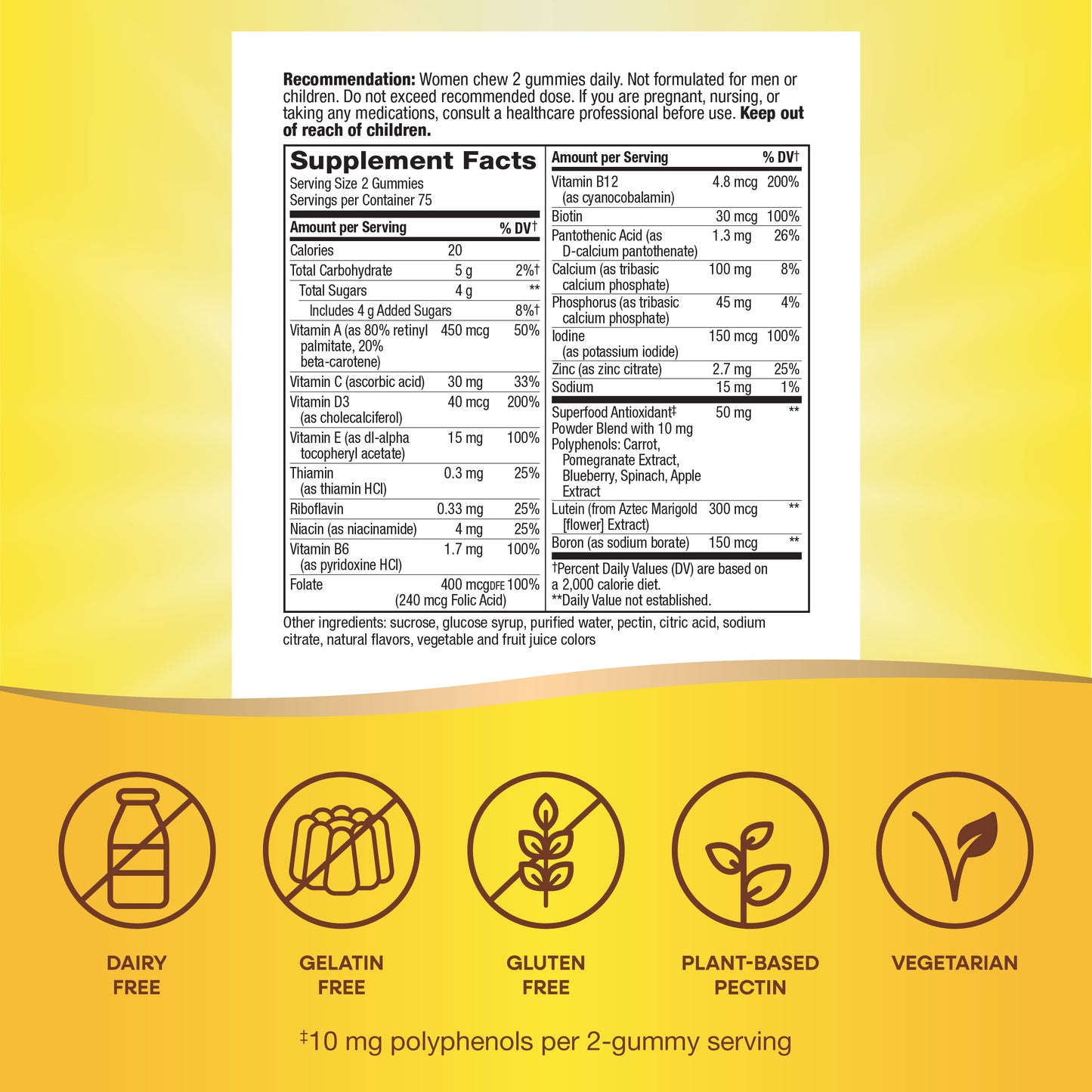 <{%MAIN6_14068%}>Nature's Way® | Alive! Women's 50+ Gummy Multivitamin