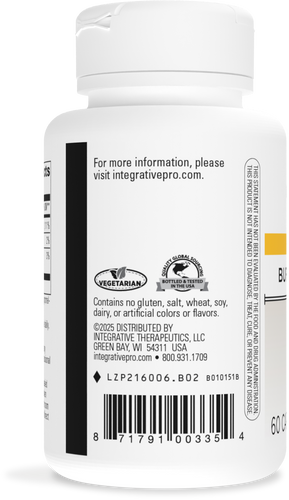 Nature's Way® | Buffered Vitamin C - left side of pack Sku:216006