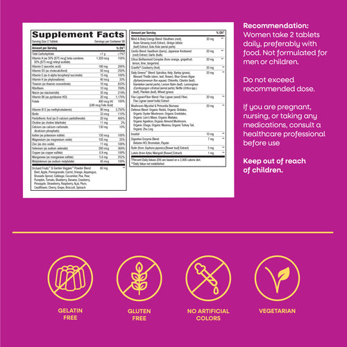 Nature's Way® | Alive! Women 50+ Ultra Minis Multivitamin Sku:15974