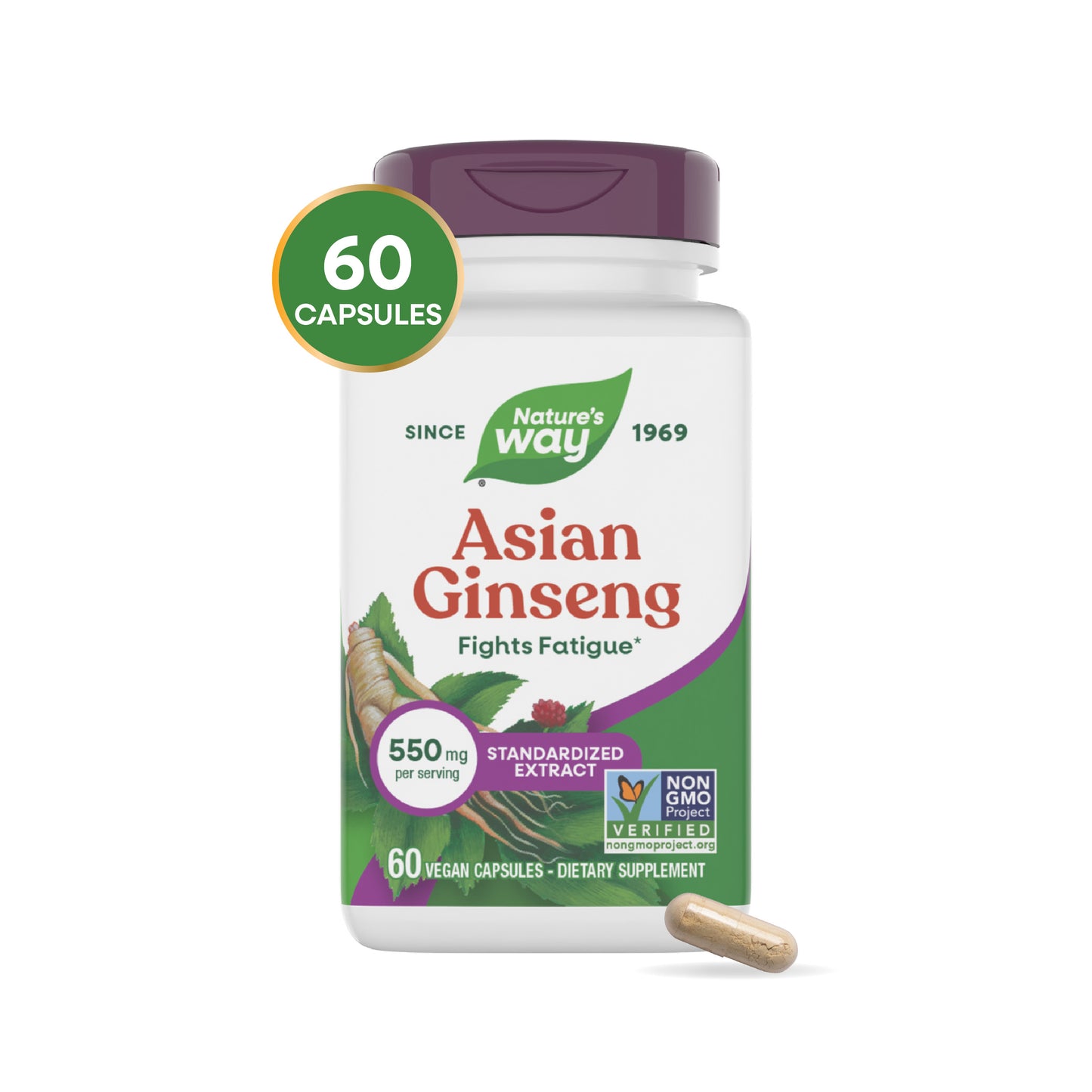 <{%MAIN8_undefined%}>Nature's Way® | Asian Ginseng Standardized Extract