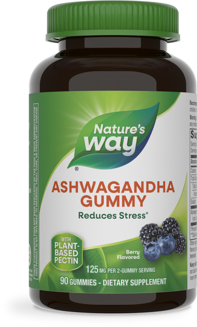 <{%PRIMARY_13983%}>Nature's Way® | Ashwagandha Gummies, 90 gummies, Berry
