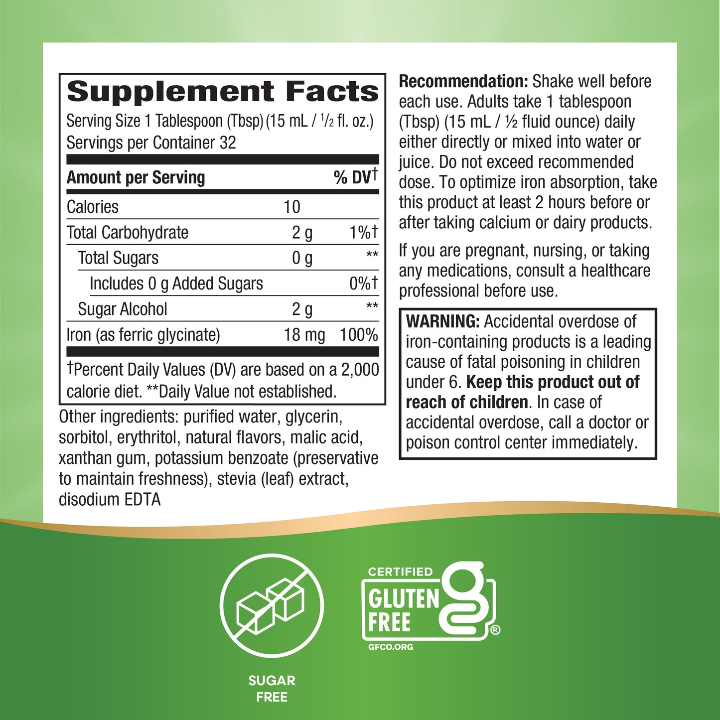 <{%MAIN4_ST1923%}>Nature's Way® | Liquid Iron