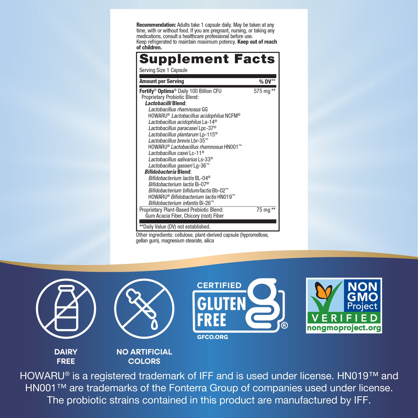 <{%MAIN4_15784%}>Nature's Way® | Fortify Optima Pre+Probiotic