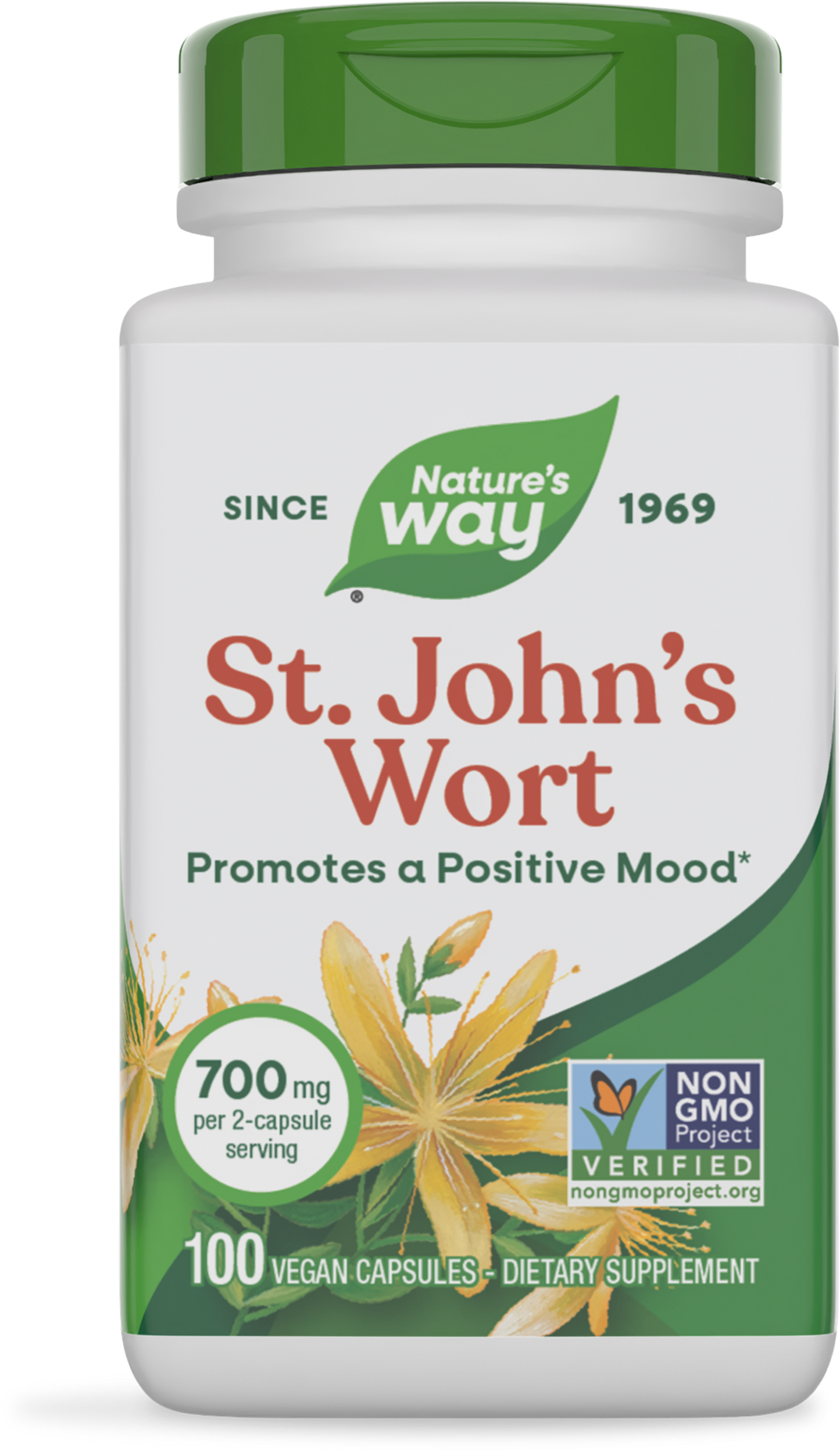 <{%PRIMARY_17300%}>Nature's Way® | St. John's Wort Herb, 100 capsules