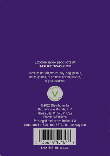 Nature's Way® | Sambucus Ultra Immune Juicy Burst - left side of pack Sku:15481