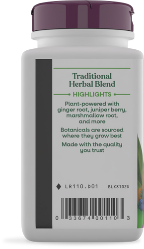 Nature's Way® | Kidney Bladder Premium Blend - left side of pack Sku:110