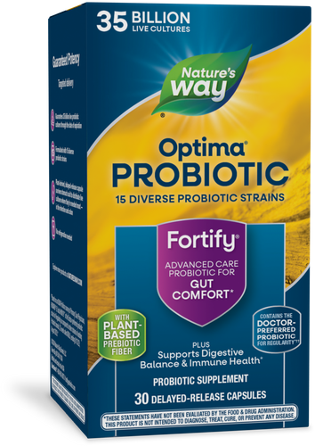 Nature's Way® | Fortify Optima 35 Billion Probiotic, 30 capsules Sku:15652
