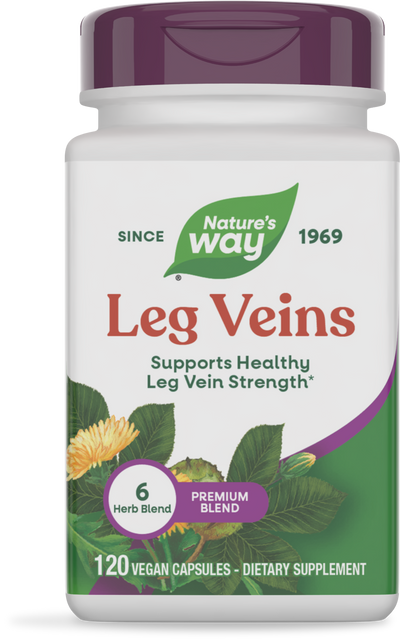 <{%PRIMARY_15335%}>Nature's Way® | Leg Veins Premium Blend, 120 capsules