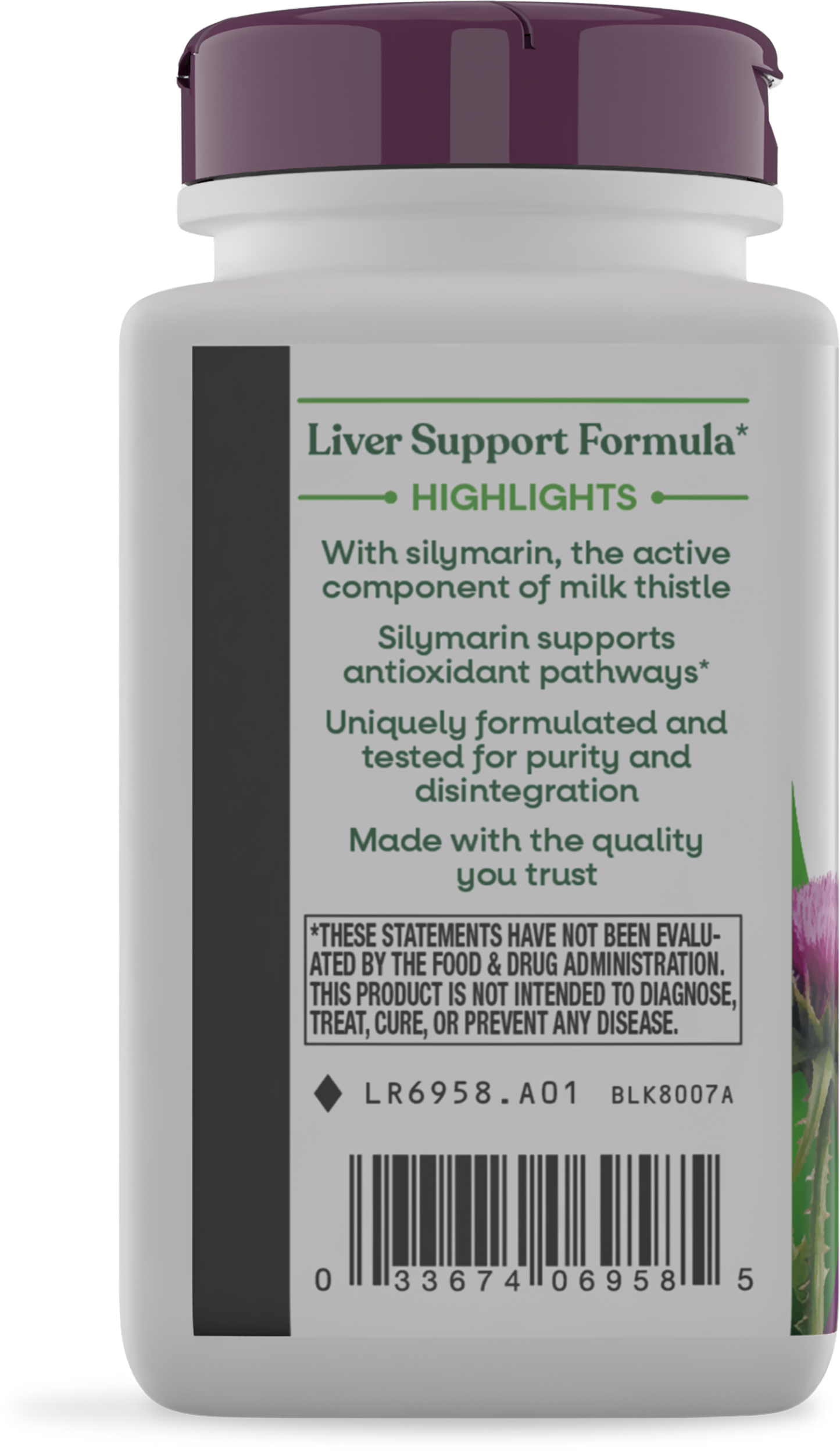 <{%MAIN3_6958%}>Nature's Way® | Thisilyn Milk Thistle Extract - left side of pack
