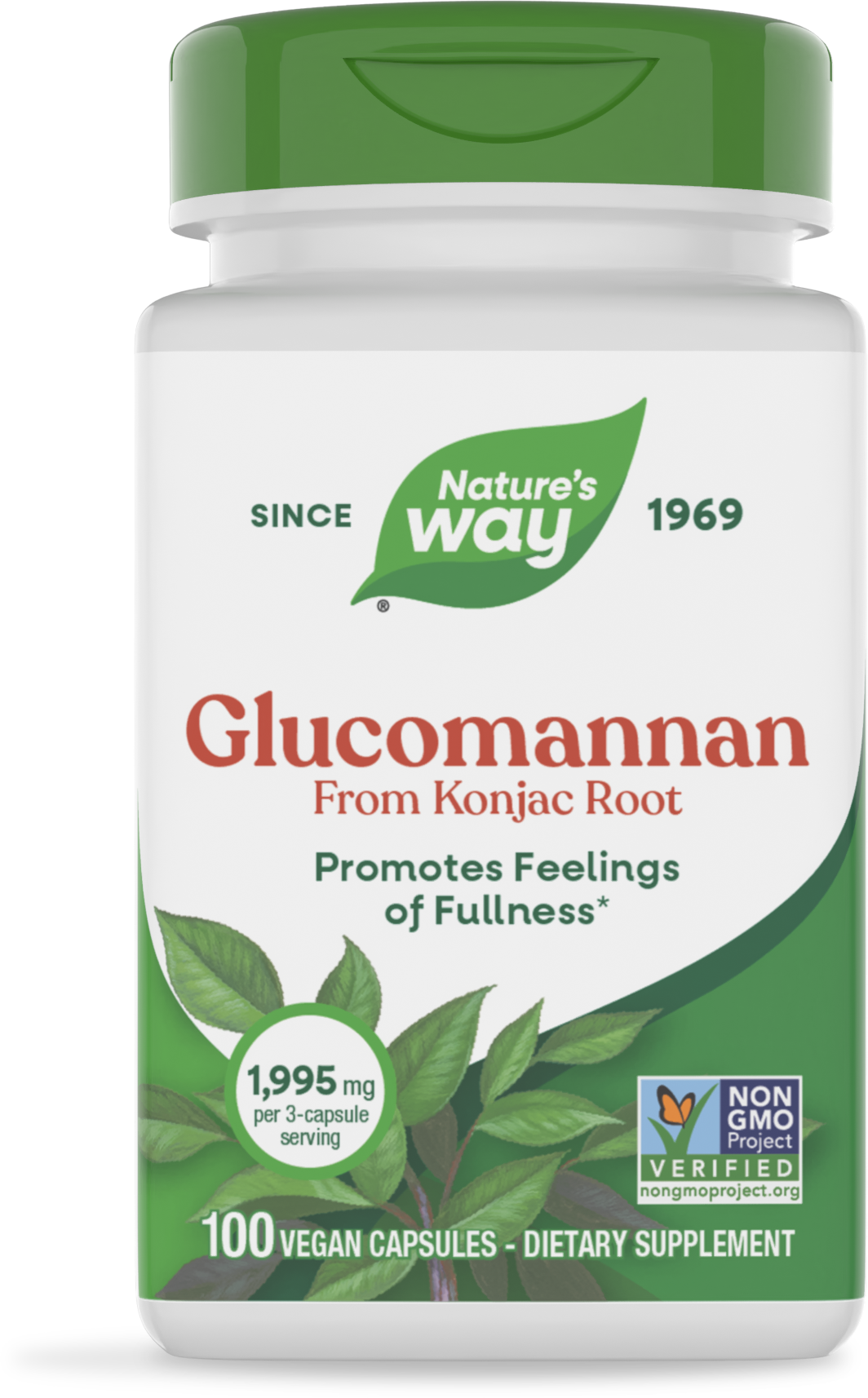 <{%PRIMARY_13675%}>Nature's Way® | Glucomannan, 100 capsules