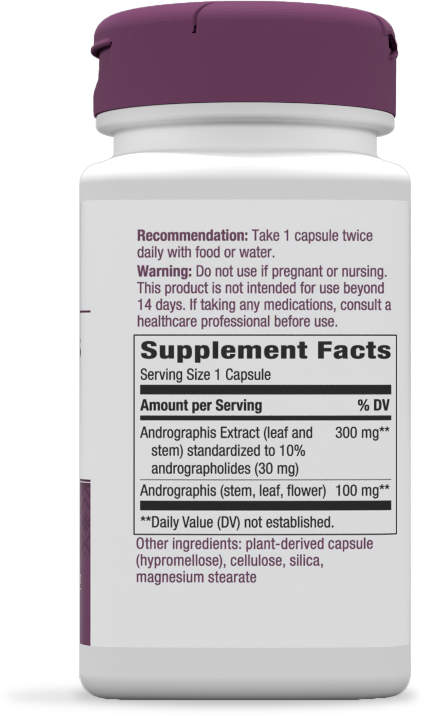 <{%MAIN1_15381%}>Nature's Way® | Andrographis - right side of pack