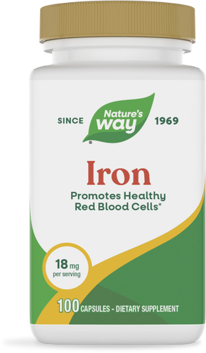 Nature's Way® | Iron, 100 capsules Sku:41041