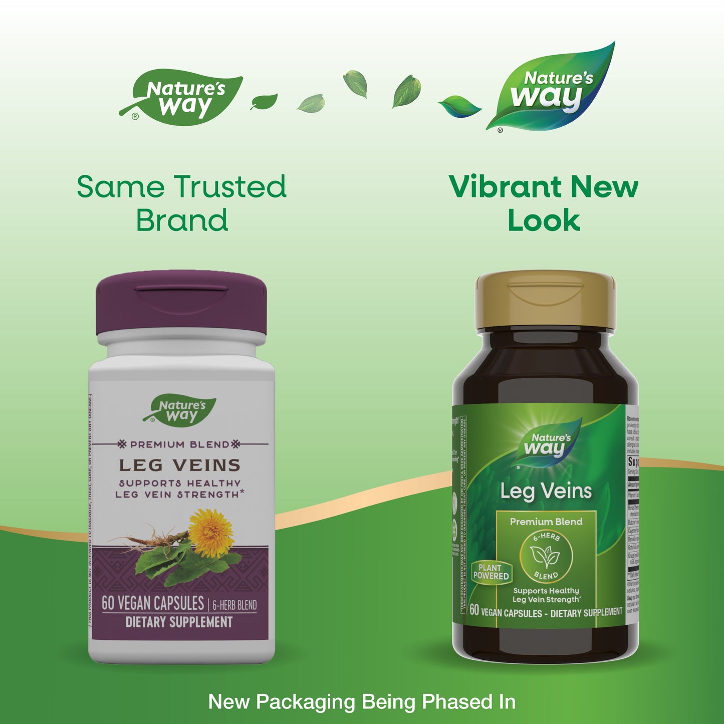 <{%MAIN1_79270%}>Nature's Way® | Leg Veins Premium Blend - package updates old to new