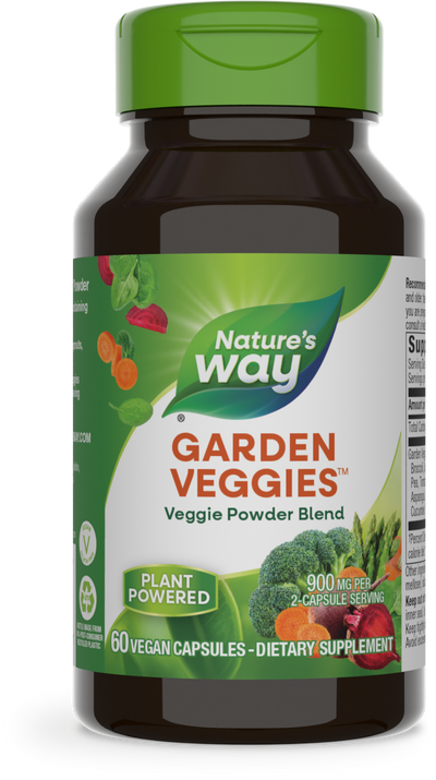 <{%PRIMARY_14793%}>Nature's Way® | Garden Veggies, 60 capsules