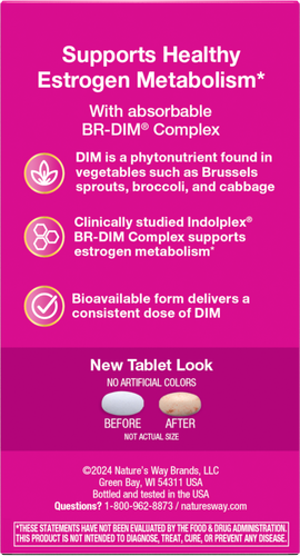 Nature's Way® | Estrobalance - back of pack Sku:05336