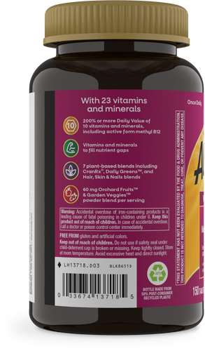 Nature's Way® | Alive! Women's Ultra Multivitamin - left side of pack Sku:13718