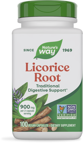 Nature's Way® | Licorice Root, 100 capsules Sku:14600