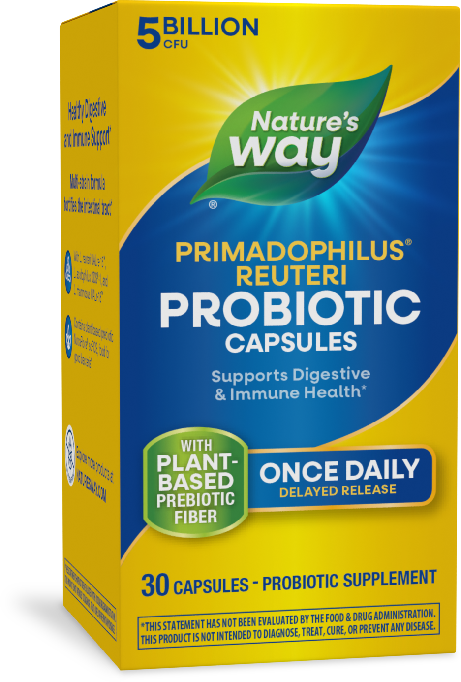 <{%PRIMARY_14240%}>Nature's Way® | Primadophilus Reuteri Probiotics, 30 capsules