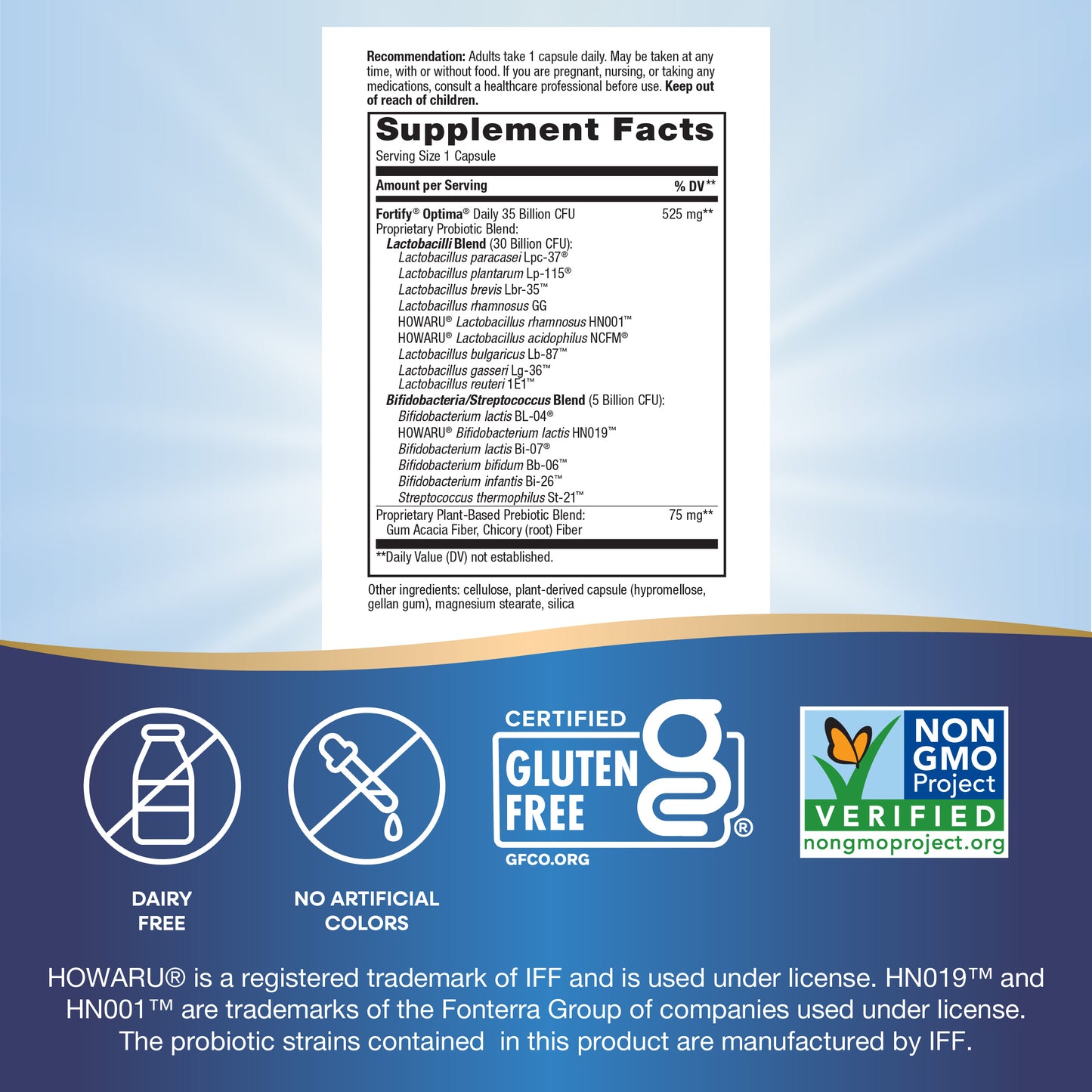 <{%MAIN15_15653%}>Nature's Way® | Fortify Optima 35 Billion Probiotic