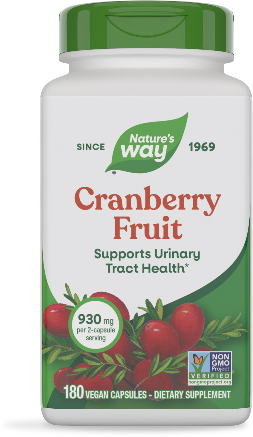 <{%PRIMARY_15361%}>Nature's Way® | Cranberry Fruit, 180 capsules