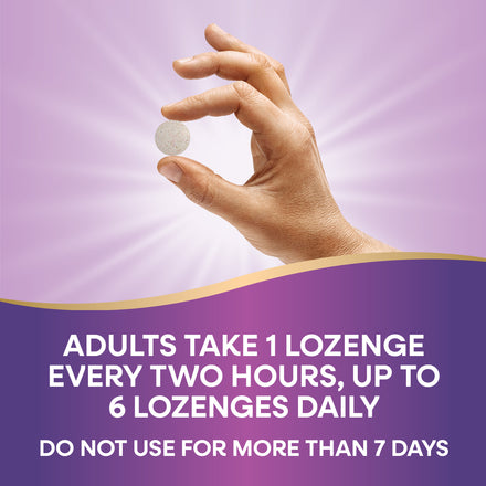 Zinc Lozenges Supplement Facts