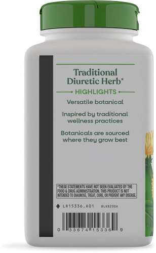 Nature's Way® | Dandelion Root - left side of pack Sku:15336