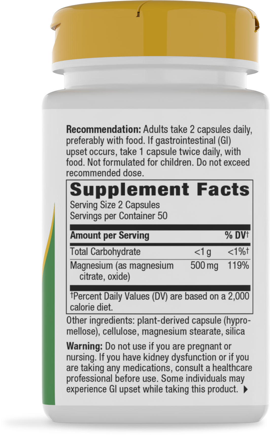 <{%MAIN2_41051%}>Nature's Way® | Magnesium Complex - right side of pack