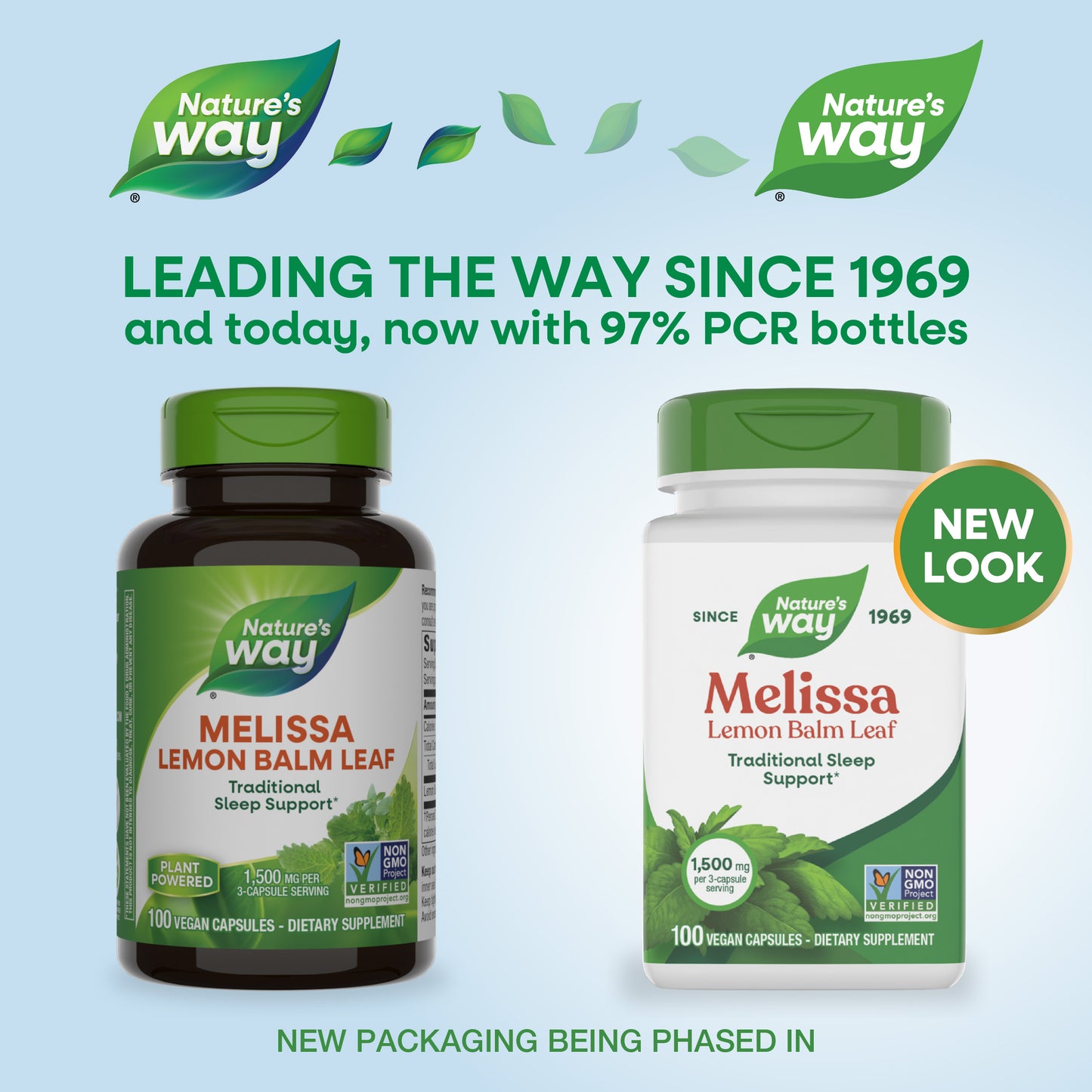 <{%MAIN1_14650%}>Nature's Way® | Melissa-Lemon Balm Leaf - package updates old to new