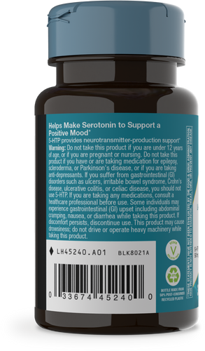 Nature's Way® | 5-HTP - left side of pack Sku:45240