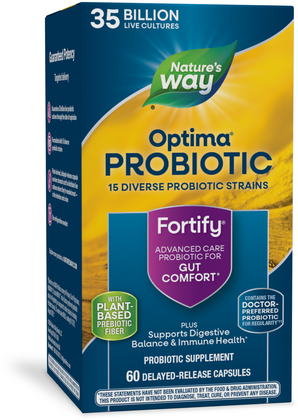 <{%PRIMARY_15653%}>Nature's Way® | Fortify Optima 35 Billion Probiotic, 60 capsules