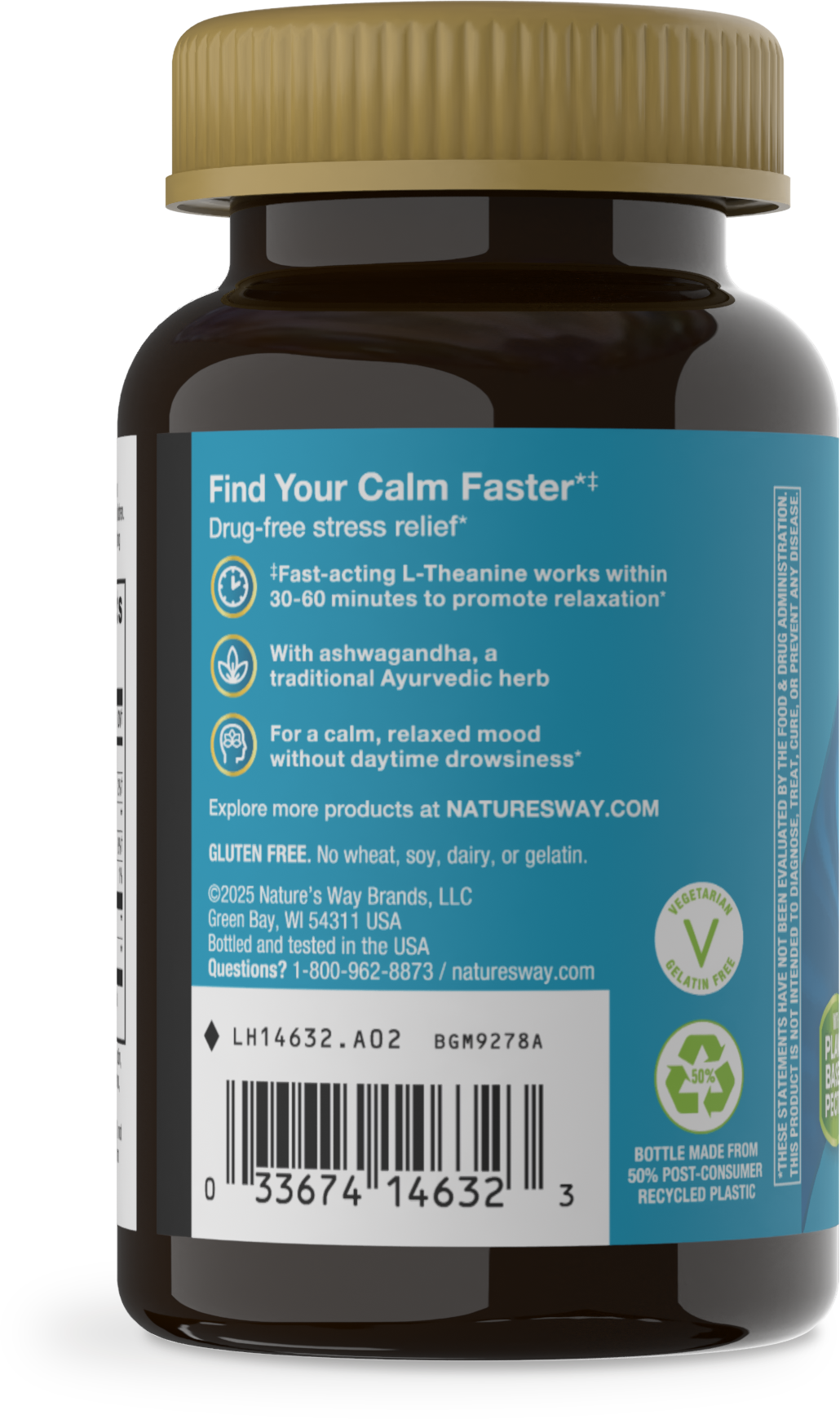 <{%MAIN9_14632%}>Nature's Way® | Quick Calm Gummy - left side of pack