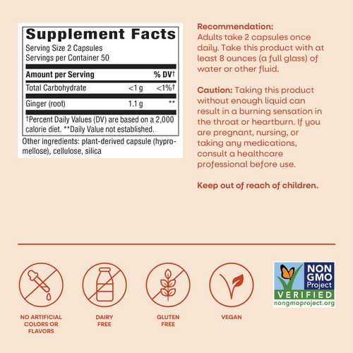 Nature's Way® | Ginger Root Sku:13100