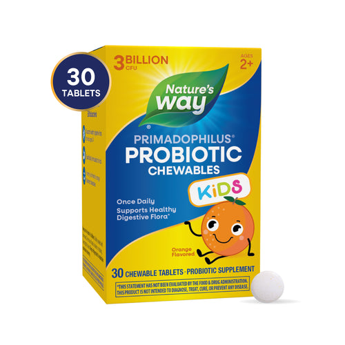 Nature's Way® | Primadophilus Kids Probiotic Chewables Sku:14242