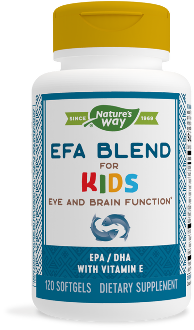 <{%PRIMARY_14181%}>Nature's Way® | EFA Blend for Kids, 120 softgels