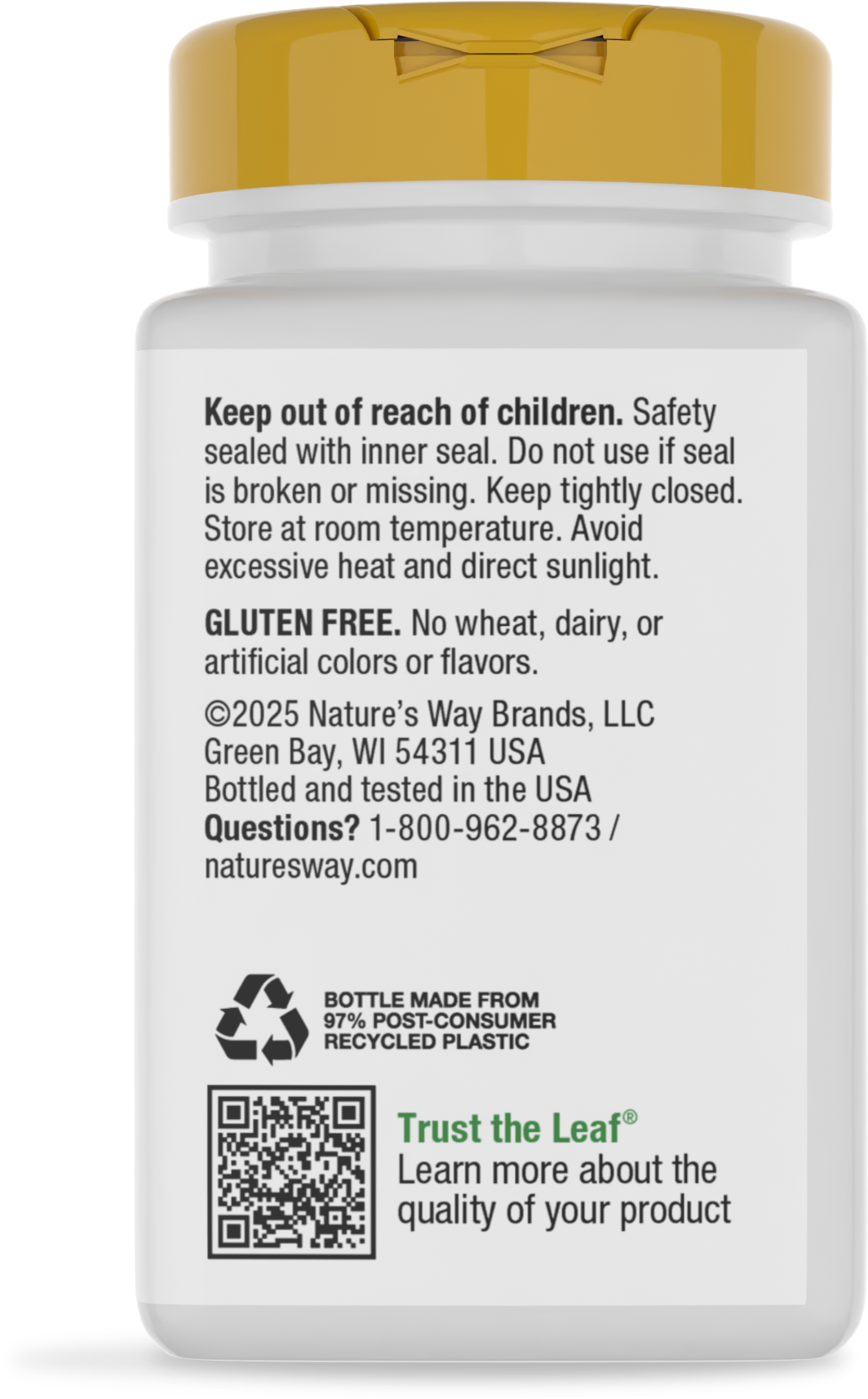 <{%MAIN4_40462%}>Nature's Way® | Choline & Inositol - back of pack