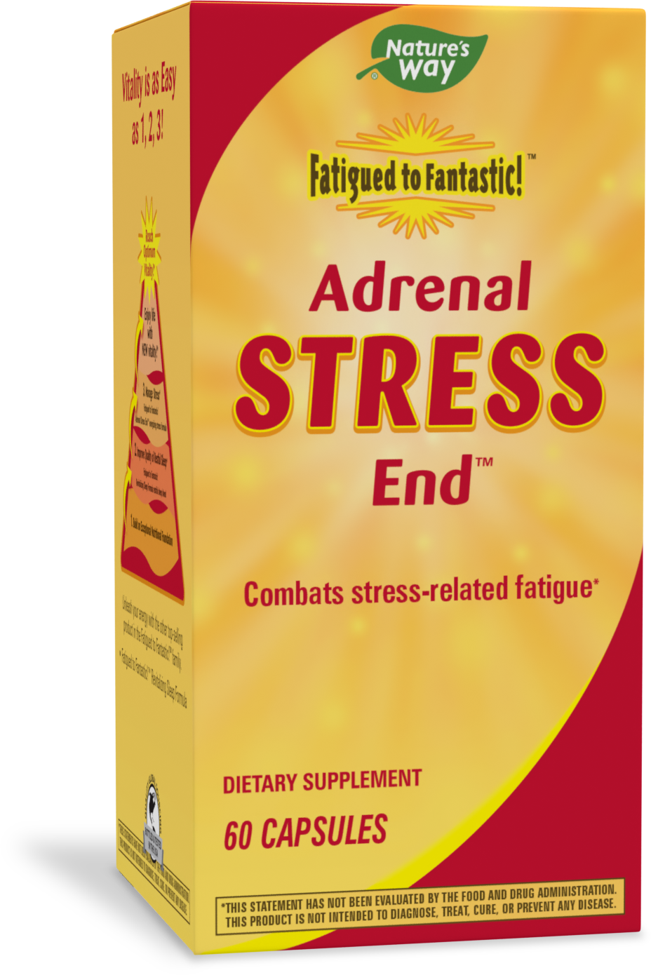 <{%PRIMARY_04035%}>Nature's Way® | Fatigued to Fantastic! Adrenal Stress-End, 60 capsules