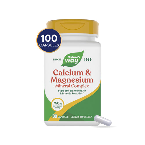 Nature's Way® | Calcium & Magnesium Mineral Complex Sku:41310