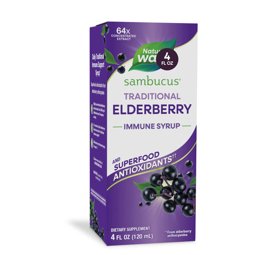 Nature's Way® | Sambucus Traditional Elderberry Immune Syrup Sku:6970