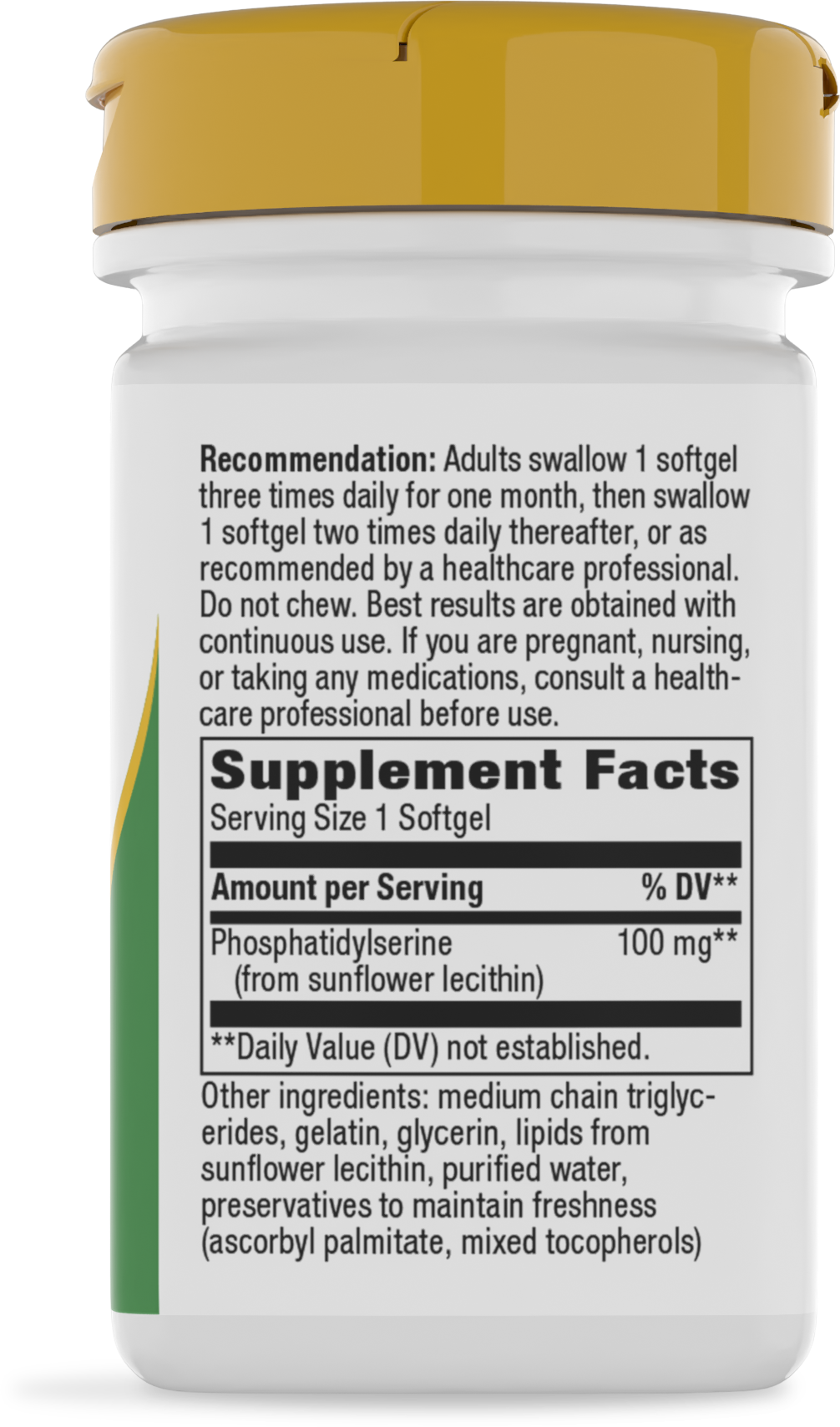 <{%MAIN2_45161%}>Nature's Way® | Phosphatidylserine - right side of pack