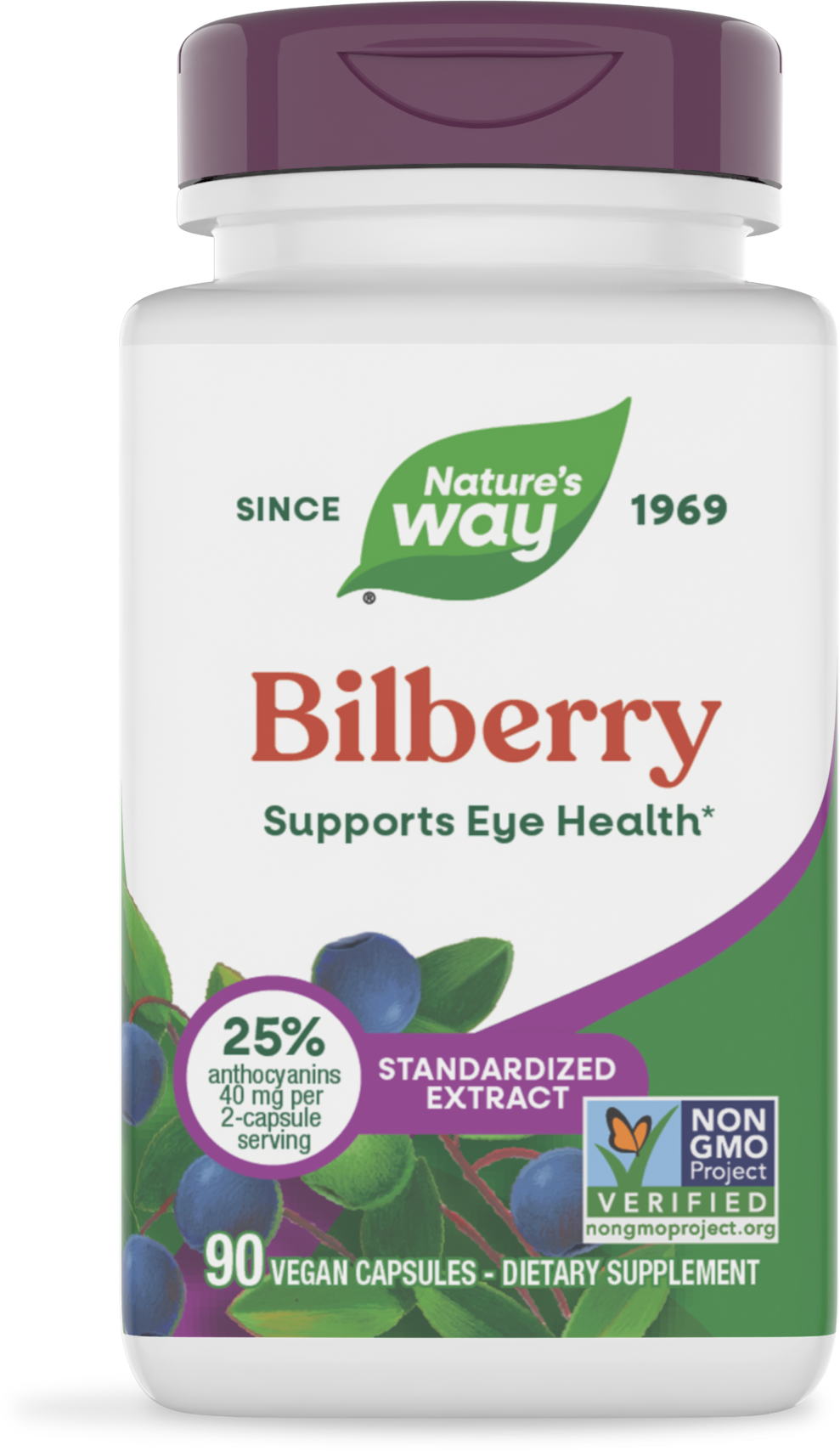 <{%PRIMARY_60510%}>Nature's Way® | Bilberry, 90 capsules