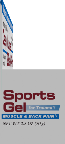 Nature's Way® | Sports Gel - left side of pack Sku:21825492