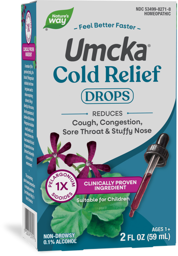 Nature's Way® | Umcka Cold Relief Drops, 2 fl oz (59.1 ml) Sku:15791