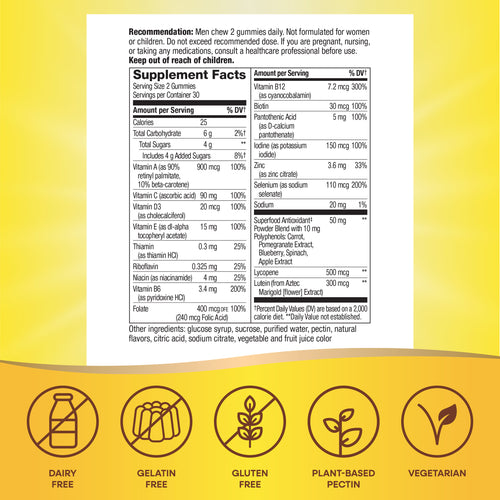 Nature's Way® | Alive! Men's 50+ Gummy Multivitamin Sku:15902