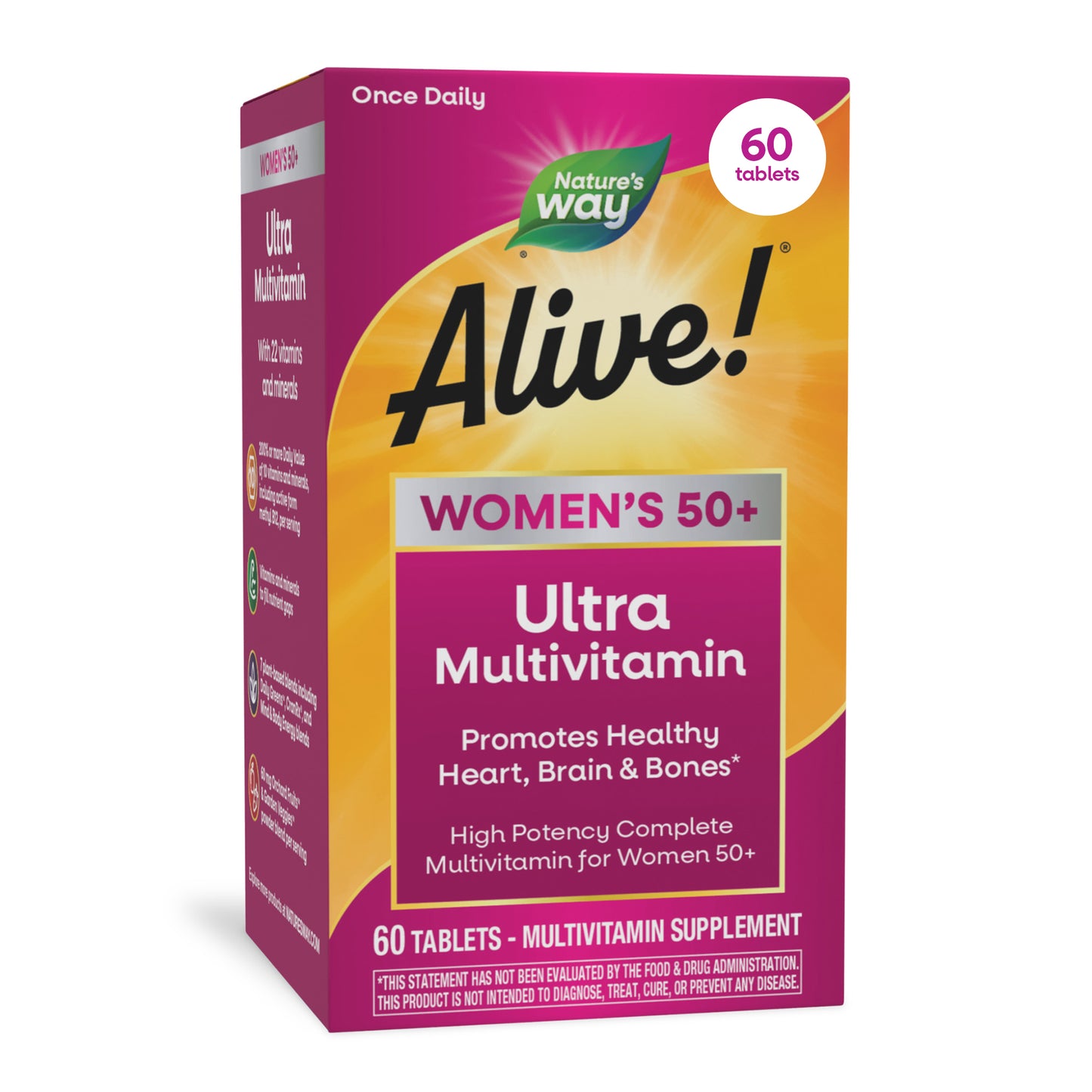 <{%MAIN16_15692%}>Nature's Way® | Alive! Women's 50+ Ultra Multivitamin